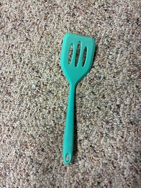Core Aqua Silicone Slotted Spatula